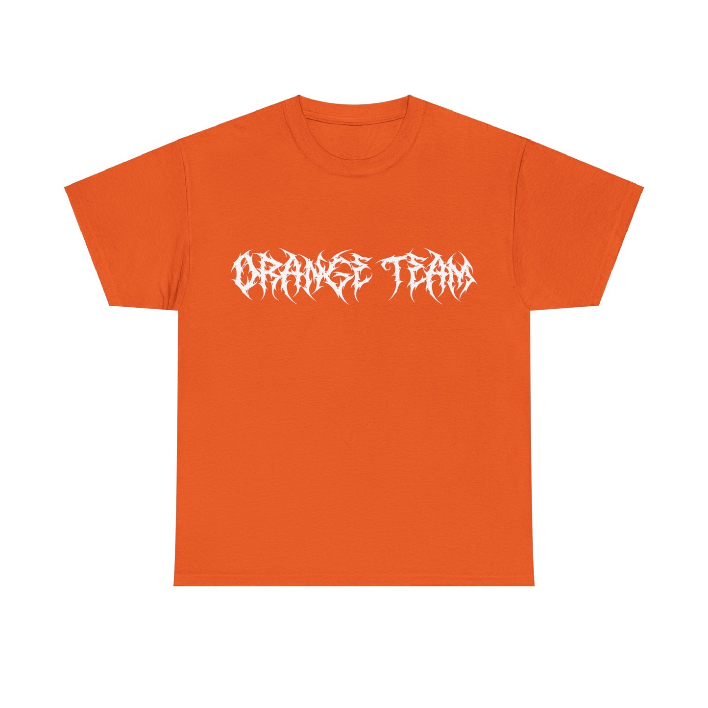 Orange Team Death Metal Tee - Unisex