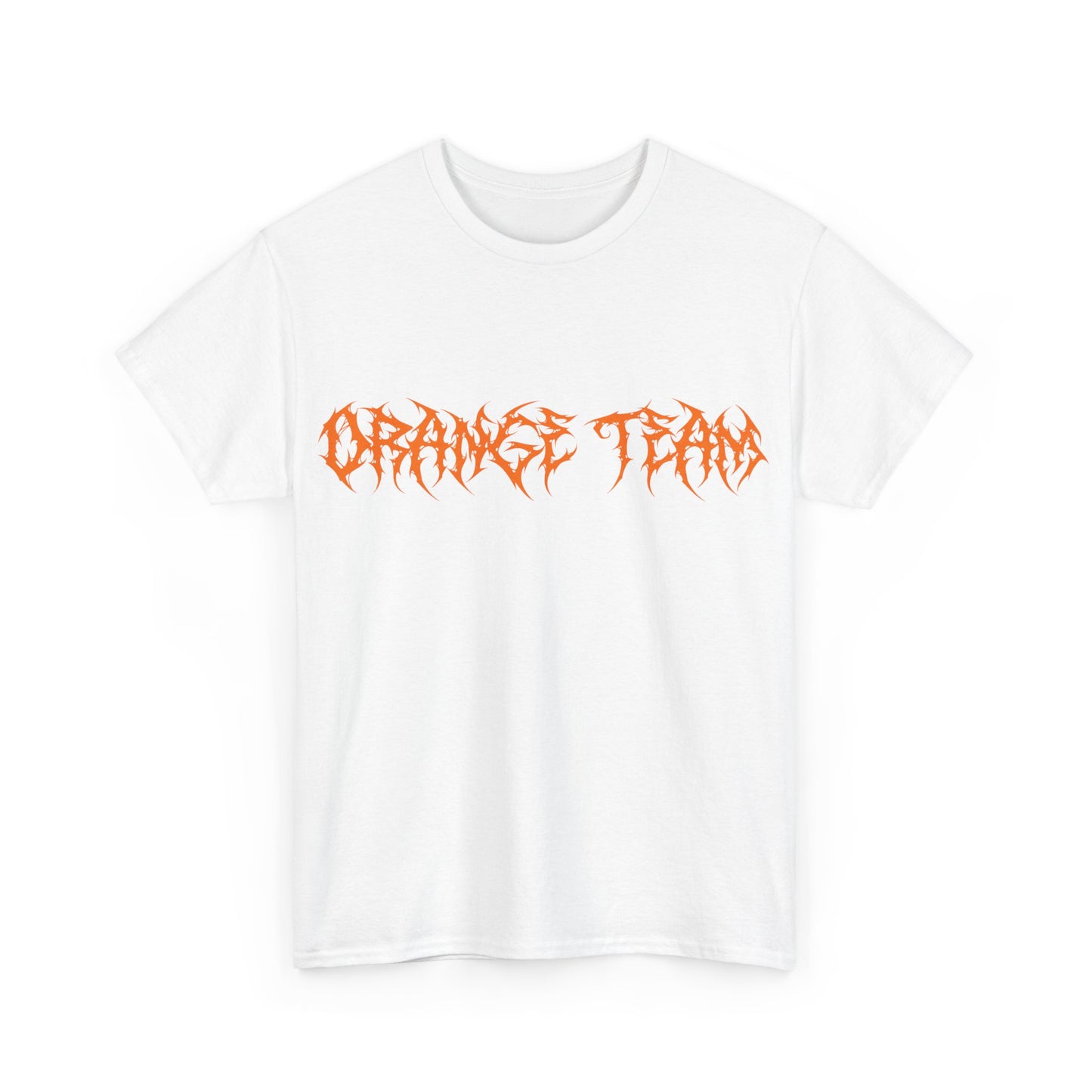 Orange Team Death Metal Tee - Unisex