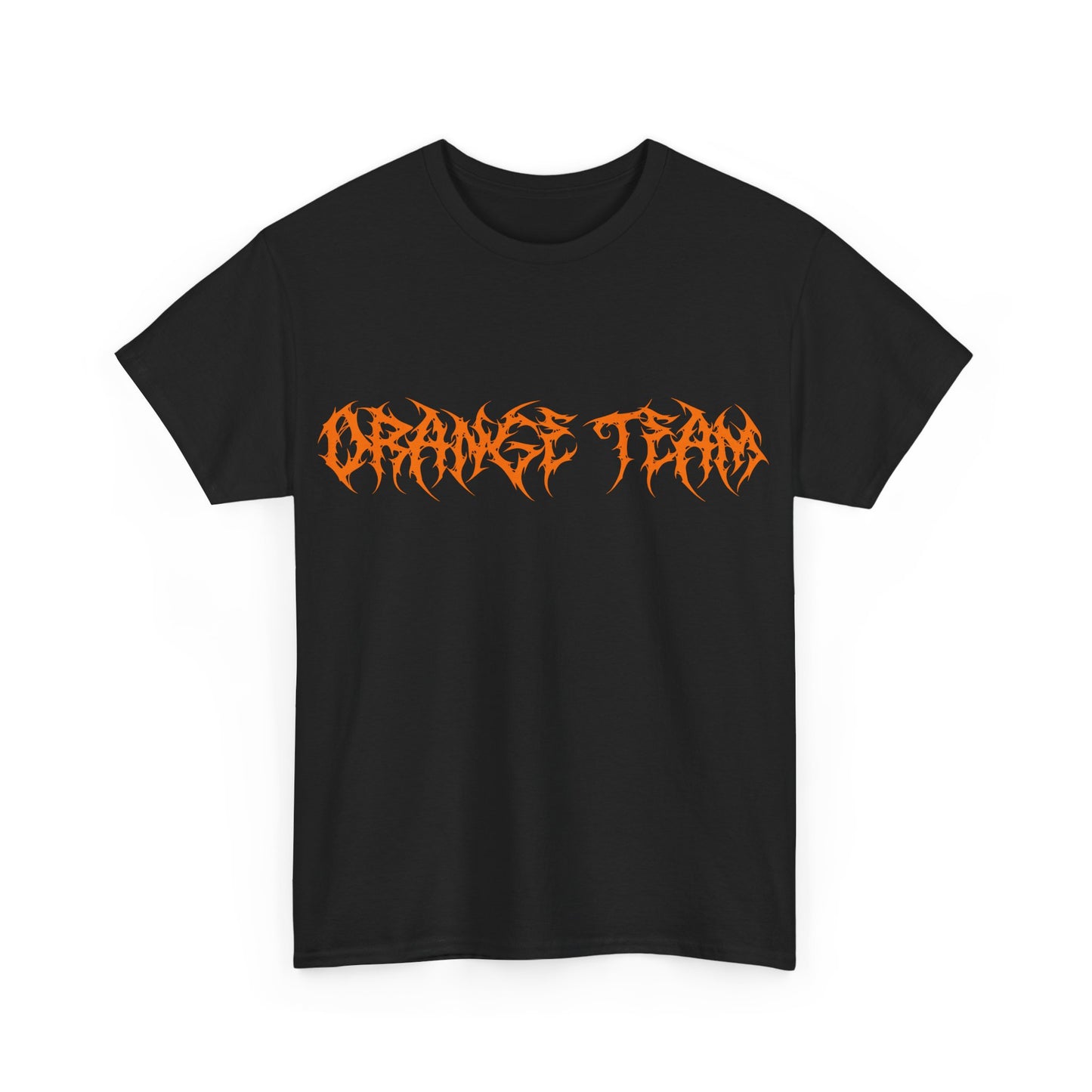 Orange Team Death Metal Tee - Unisex