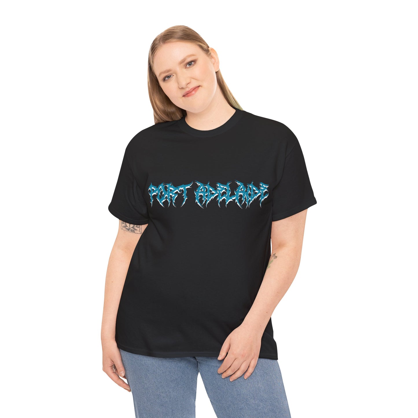 Port Adelaide Death Metal Tee - Unisex