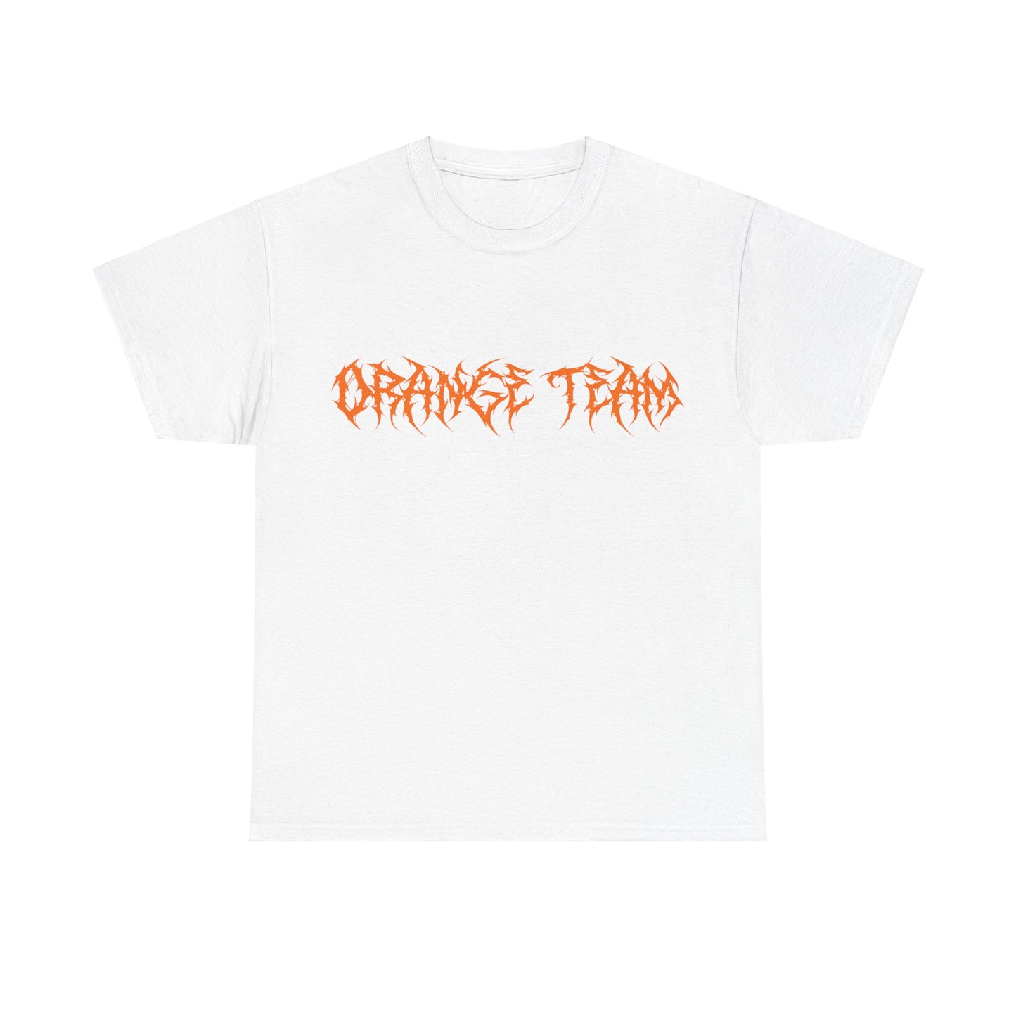 Orange Team Death Metal Tee - Unisex