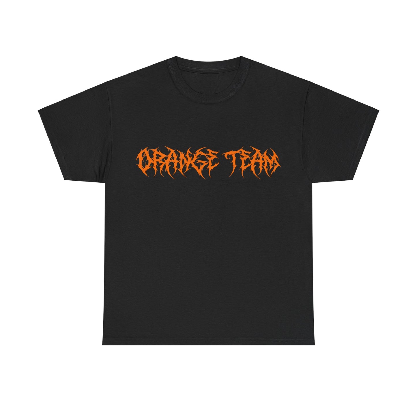 Orange Team Death Metal Tee - Unisex